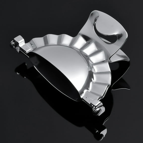 KALLORY Rectangle with Crimped Edge Dumpling Press for Dough Pressing and Mini Pie Making 1Pack