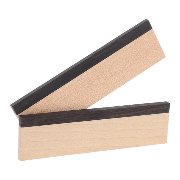 KALLORY Spider Bridge Saddle Dobro Guitar Bridge Component Ebony Rectangular 1Pcs 2.76X0.76X0.13In