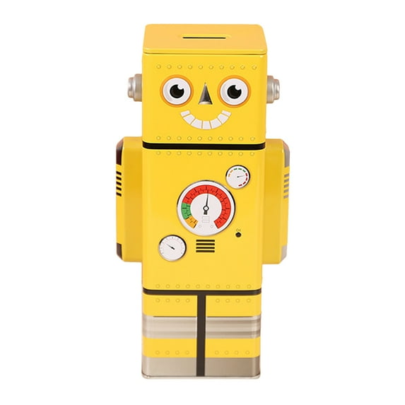 KALLORY Robot Piggy Bank Bank Kids Bank Machine Box Saving Bank Desktop Decoration Birthday Gift for Boys and