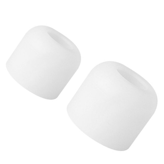 KALLORY 2-Pack White 3D Rose Silicone Molds Non-Stick Baking Tools for Cake Decorating, Chocolate, Candy Making and Crafting