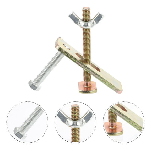 KALLORY Router Clamps Steel Clamp Woodworking 2Sets For Metalworking Tasks