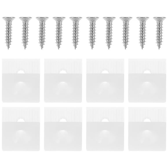 KALLORY  Self Drilling Screws for Metal Plastic Conical Anchors White