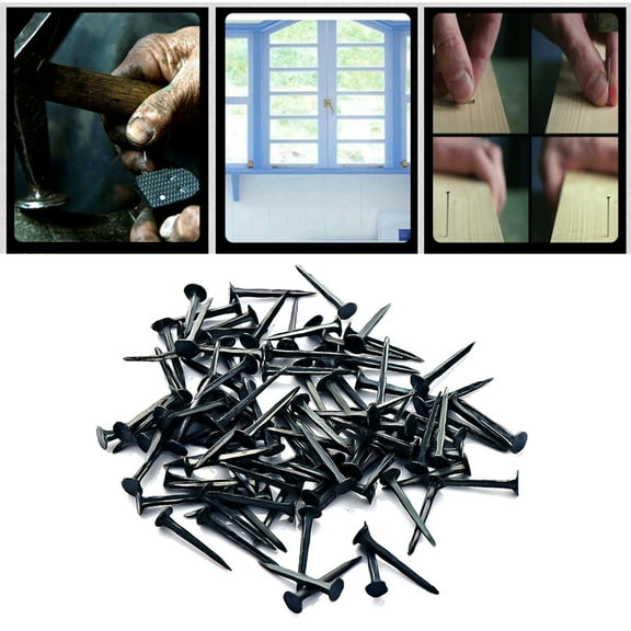 KALLORY Shoe Repair Replacement 500g Pack Iron for Attaching Heel Plates in Boots