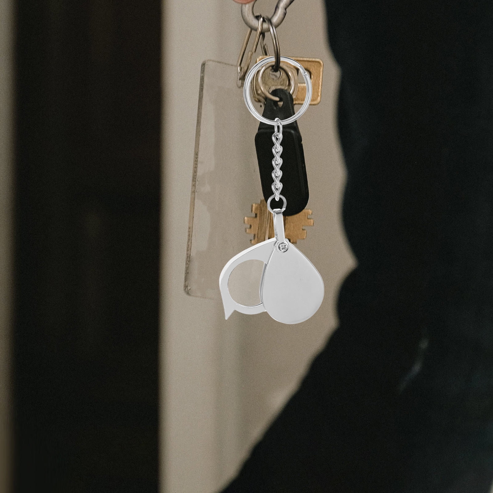 KALLORY Silver Magnifying Loop 1Pack for Jewelry Inspection - Walmart.com