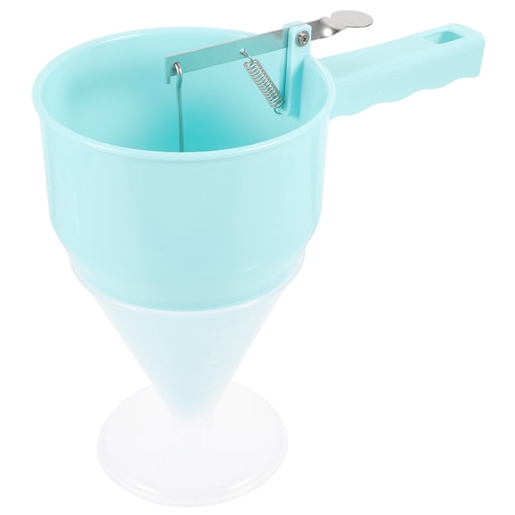 KALLORY Pancake Batter Dispenser Stand Design Reusable Plastic 1Pack 9.82X8.25X5.11in