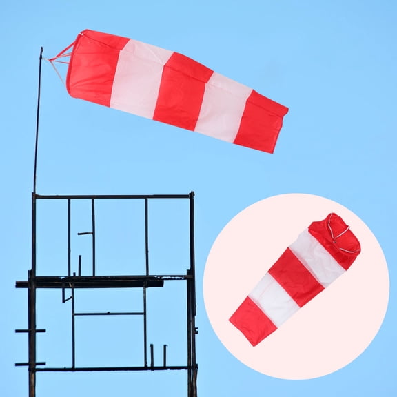 KALLORY Festival Windsock Windsock Nylon Random Color Outdoor Use Wind Measurement 1Pack