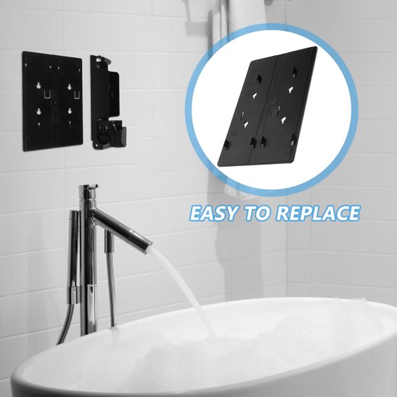 KALLORY Soap Dispenser Wall Mounting Plate Installation Bottom Base 350ml