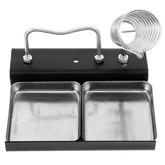 KALLORY Soldering Iron Stand Cast Iron Base for Desk Holder 1 Set