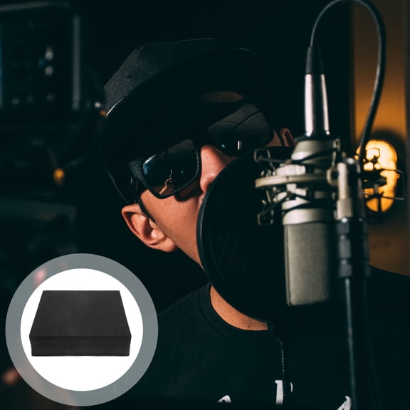 KALLORY Sound Isolation Soundproofing Foam 20.00X20.00X5.30CM Black