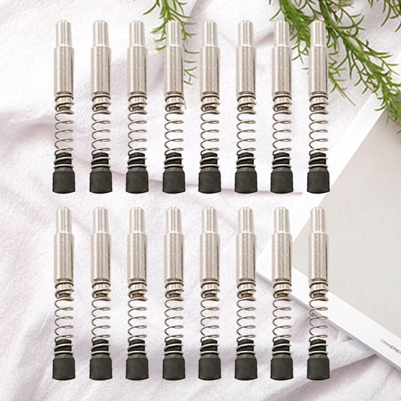 KALLORY Spring Loaded Locking Pin 50Pcs Cylindrical Stainless Steel for Machine Parts