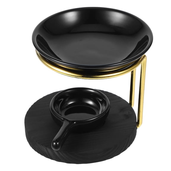 KALLORY Tealight Wax Warmer Essential Oil Diffuser Candles Lights Man