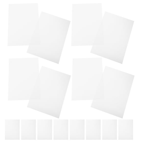 KALLORY White Cardboard Paper Sheets A4 Size 100 Sheets for Crafts, Printing, Drawing, and Office Use