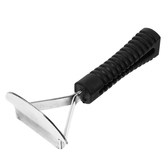 KALLORY Tire Repair Kit with Stainless Steel Inner Liner Scraper, Black Tire Maintenance Tool Set
