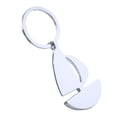 thumbnail image 1 of KALLORY Sailing Keychain Metal Pendant Simple Design 1Pack for Bag and Cell Phone, 1 of 2