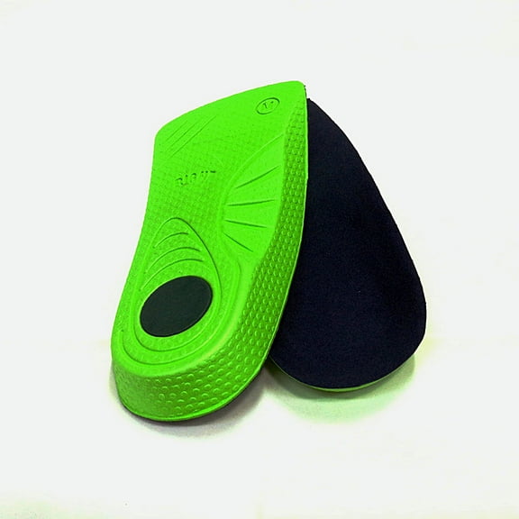 KALLORY Unisex Insoles 1 Pair EVA Material for Shoes Shock Absorbing Breathable Arch .3 x 3.4in