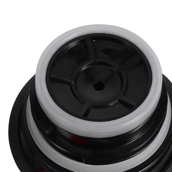 KALLORY Universal Black Coffee Carafe Lid Replacement with Airtight Seal and Heat Insulation for Home and Office Coffee Makers