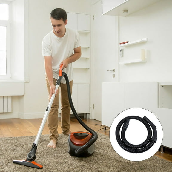 KALLORY  Flexible Vacuum Hose Extension Black Eva for Machine