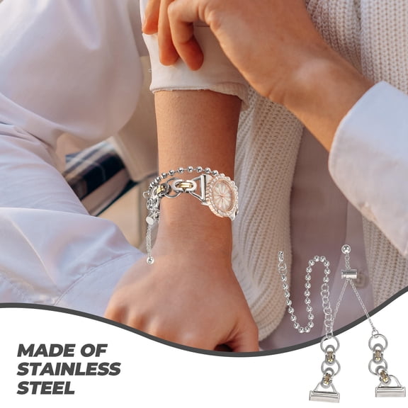 KALLORY Watch Bands Compatible Stainless Steel Strap Occasion Gift