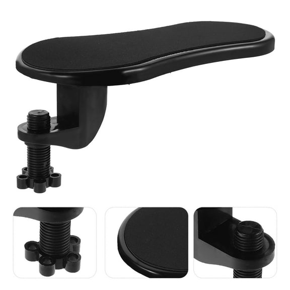 KALLORY Wrist Rest for Computer Keyboard Arm Brace Adjustable Armrest Desktop Support