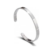 KALM Bracelet Adjustable, Titanium Steel Cuff Bangle Bracelet, with Gift Box