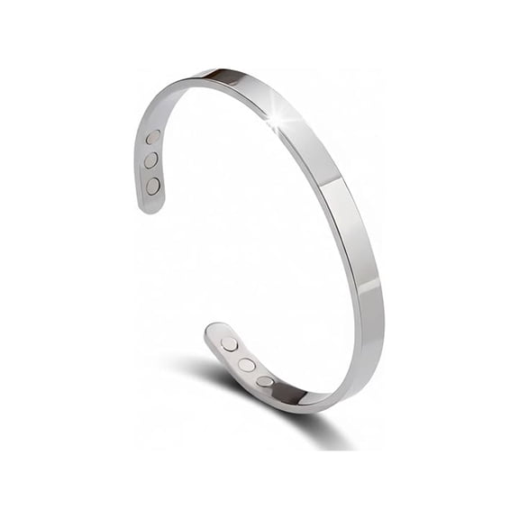 KALM Bracelet Adjustable, Titanium Steel Cuff Bangle Bracelet, with Gift Box