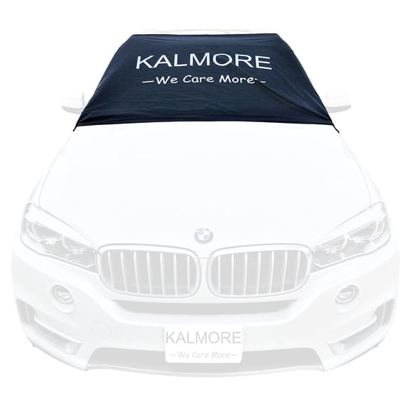 Car Windshield Snow Cover Protects Windshield and Wipers from Snow, Ice and Frost - Firmly Stays in Place with Strong Straps and Magnetic Grip. One Size Fits ALL Cars, SUVs, Trucks & Vans (70''x50'')