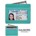 thumbnail image 1 of KALMORE Unisex Leather RFID Blocking Credit Card Holder with ID Holder, 1 of 7