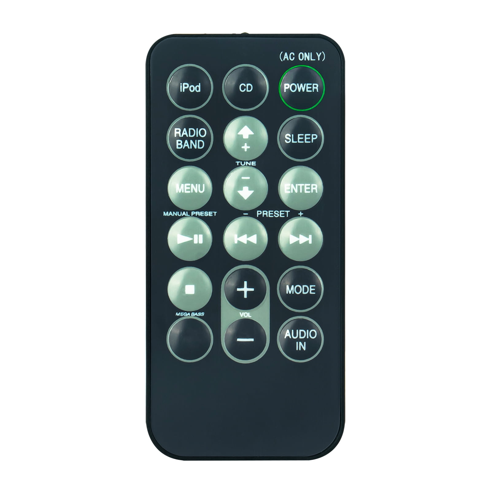 New RMT-CS3IP Replace Remote Control For Sony Personal Audio System ZS