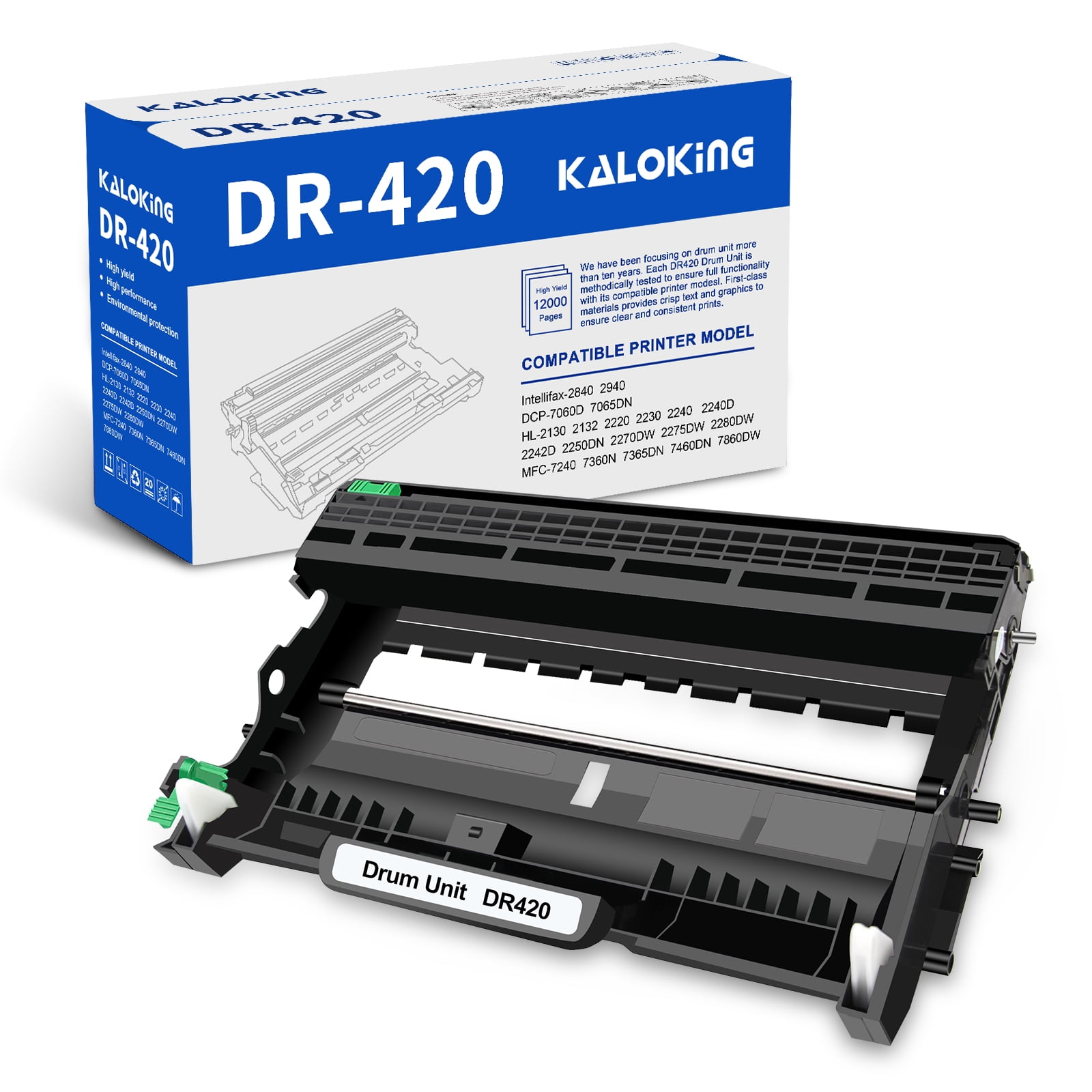 KALOKING Compatible Drum Unit DR420 Replacement for Brother DR420 DR