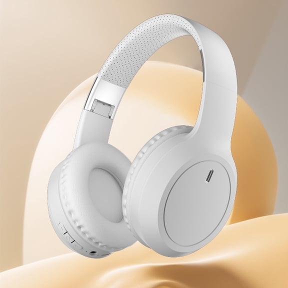 KALPHOZEN Bluetooth Headphones, Wireless Earbuds with Intelligent Noise Cancellation, Foldable Lightweight Headset with Long Battery Life