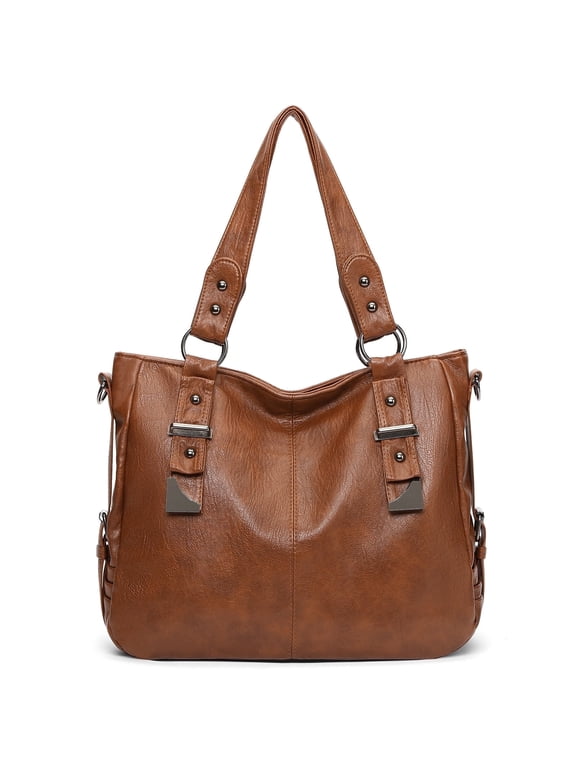 Genuine Leather Hobo Bags for Women Soft Purses and Handbag Ladies Casual Shoulder Bag