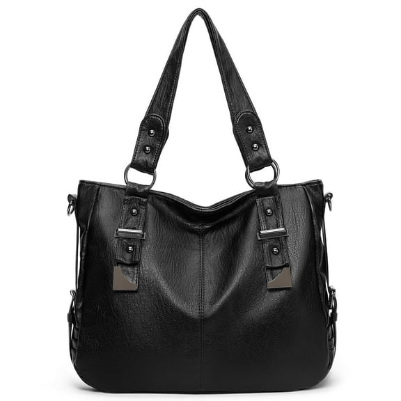 KALUNMA Genuine Leather Hobo Bags for Women Soft Purses and Handbag Ladies Casual Shoulder Bag