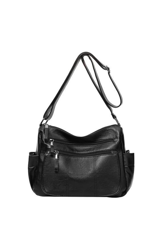Purses for Women Pocketbooks Soft PU Leather Ladies Crossbody Purse Multi Pocket Shoulder Bag
