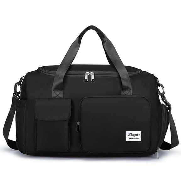 KALUNMA Sports Gym Bag for Men Women, Large Capacity Travel Duffel Bags Swim Yoga Tote Weekender Overnight