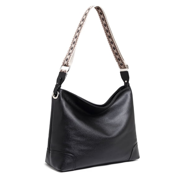 KALUNMA Vegan Leather Crossbody Fashion Shoulder Bag with Bohemian Adjustable Strap