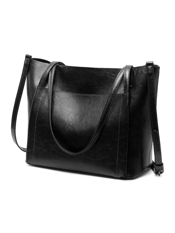 Women Fashion Tote Bag Handbags PU Leather Hobo Vintage Shoulder Bags with Adjustable Shoulder Strap
