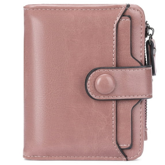 KALUNMA Women's Wallet RFID Blocking Leather Small Wallet Credit Card Holder with Coin Purse