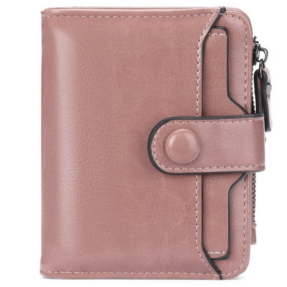 KALUNMA Women's Wallet RFID Blocking Leather Small Wallet Credit Card Holder with Coin Purse