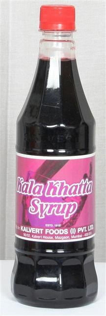 Kalvert Foods Kala Khatta Syrup - 23.5 Oz (700 Ml) - Walmart.com