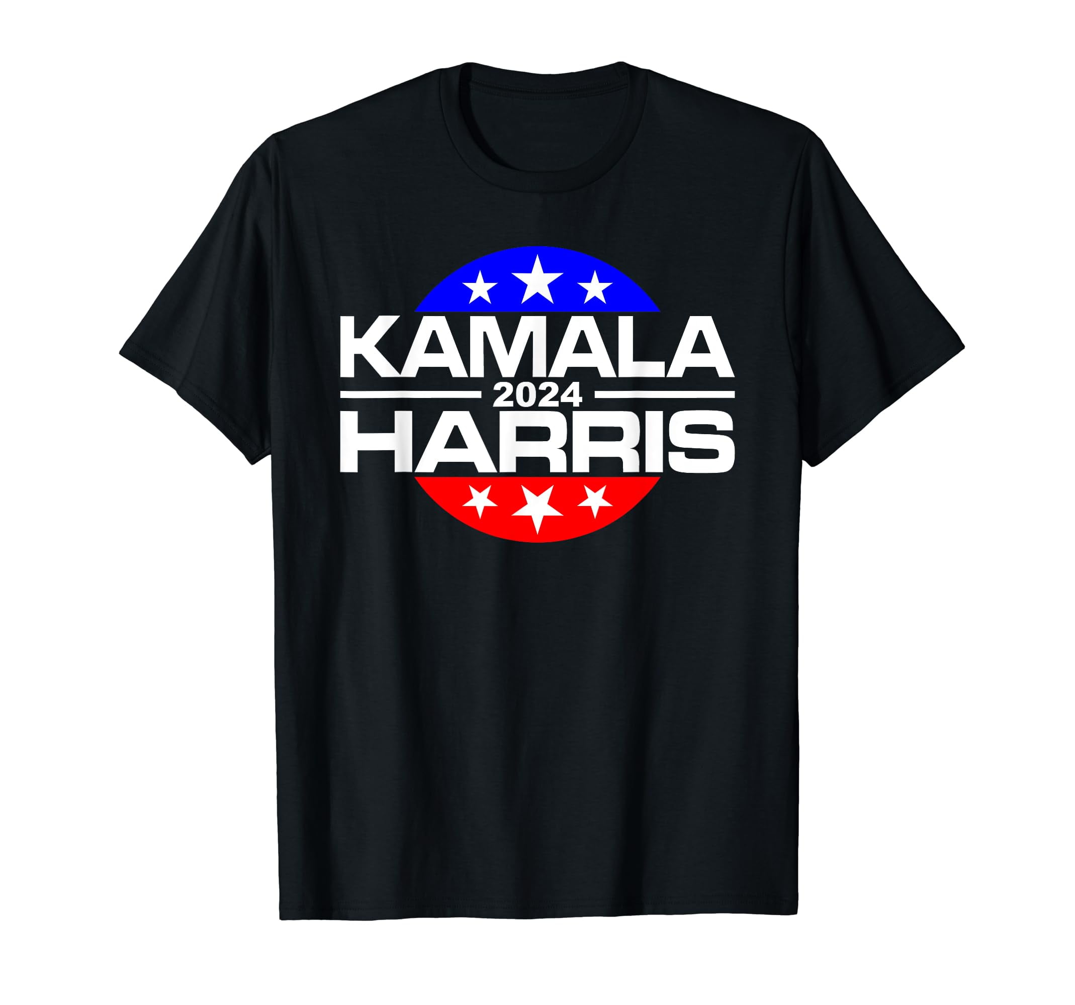 KAMALA HARRIS 2024 FOR PRESIDENT CAMPAIGN BUTTON STYLE TShirt