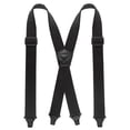 thumbnail image 1 of KAMBERFT Men's Heavy Duty Hidden Suspenders for Under Clothes, Adjustable X-Back Elastic Straps, Black, 1 of 3