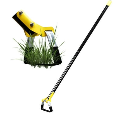 Adjustable Long Handle Garden Hoe - Heavy Duty Loop/Stirrup Hoe For Weeding, 30" To 61" Extendable