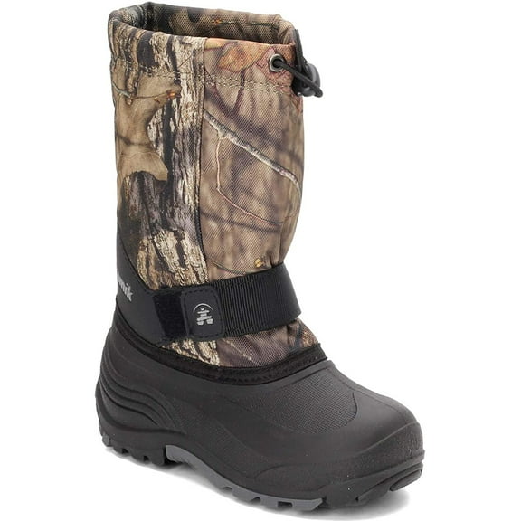 KAMIK Child Unisex Rocket Winter Boots, Color: Mossy Oak Country Camo, Size: 6