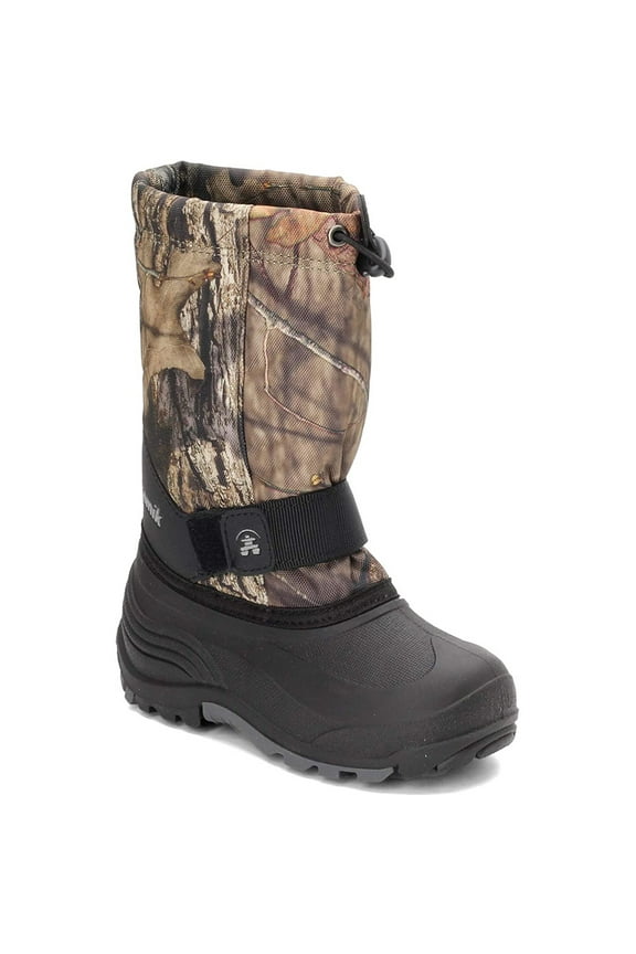 Child Unisex Rocket Winter Boots, Color: Mossy Oak Country Camo, Size: 6