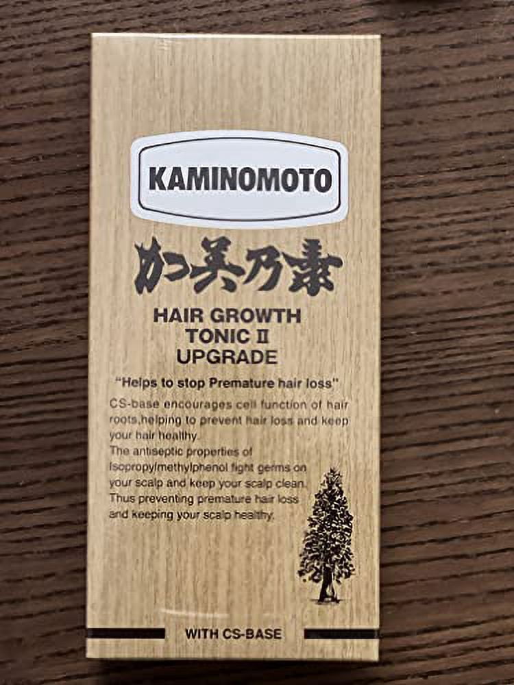 KAMINOMOTO HAIR GROWTH TONIC II UPGRADE Version Made in JAPAN Hair