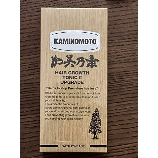 KAMINOMOTO HAIR GROWTH TONIC II UPGRADE Version Made in JAPAN Hair