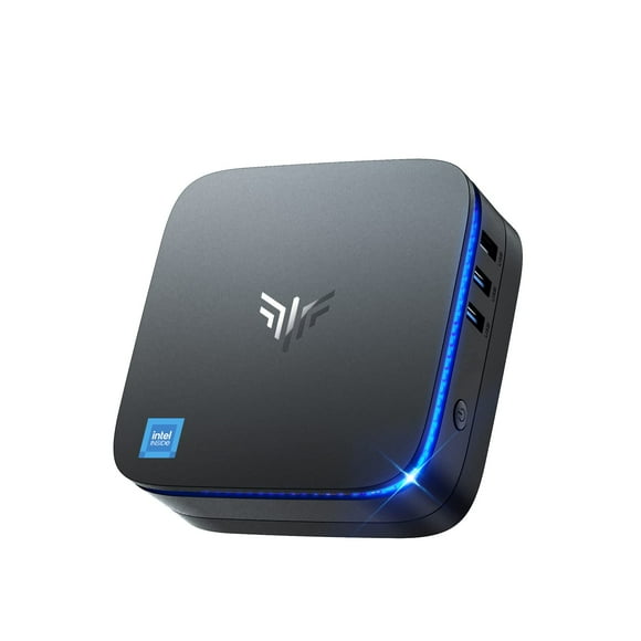 KAMRUI AK1PLUS Mini PC Computer, 12th Alder Lake- N95 up to 3.4 GH, 16GB RAM 1TB M.2 SSD, Mini Desktop Computer, Support 2.5" SSD (up to 2TB), WiFi, BT, 4K, HTPC for Business, Home, Office