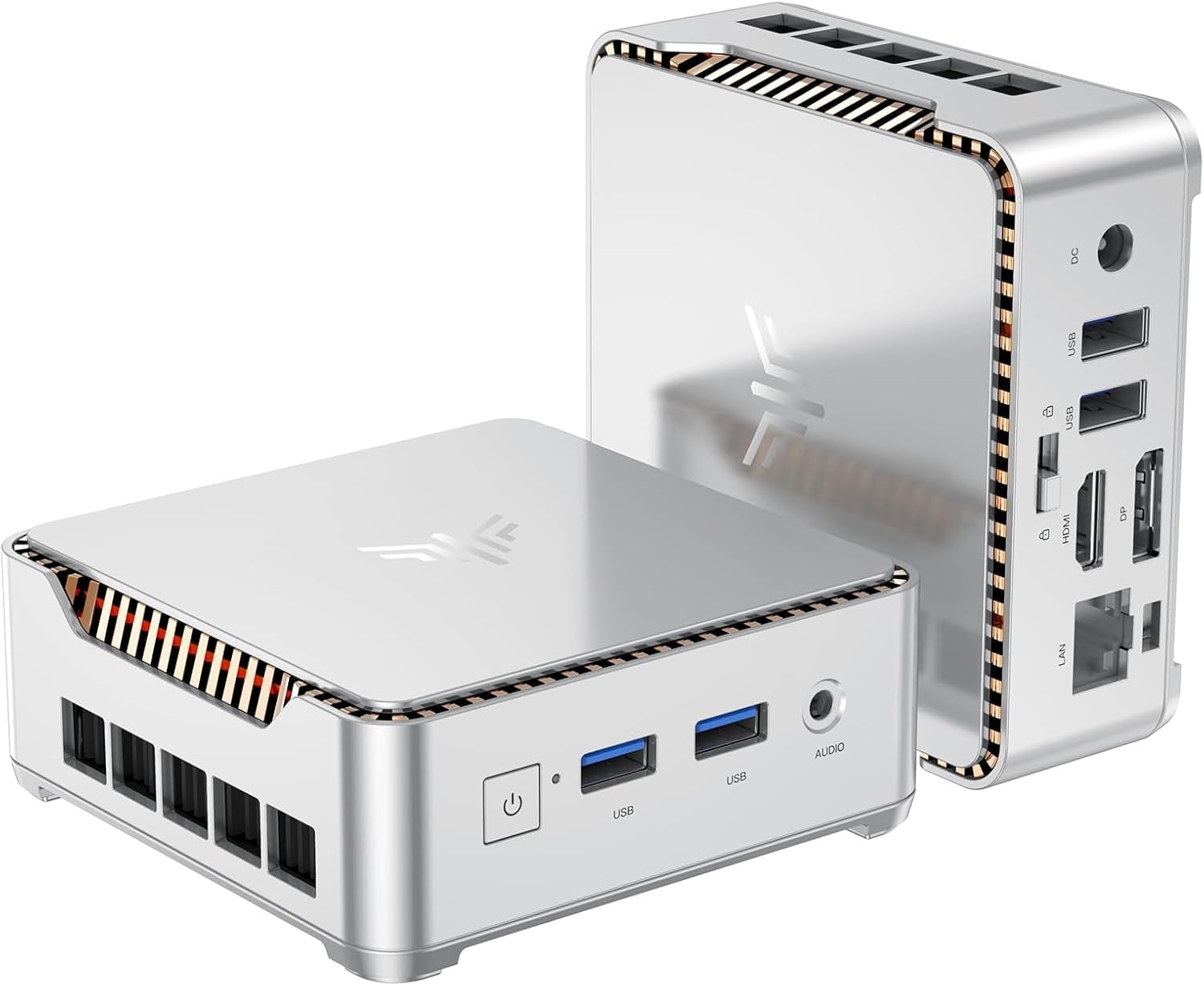 NIPOGI Mini PC n95 8GB/256GB【Windows11】 KAMRUI Mini PC Computer, Micro Desktop with Intel Alder Lake