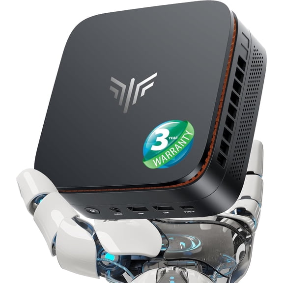 KAMRUI Pinova P1 Mini PC, AMD Ryzen 4300U Mini Computers (Beats N150/3500U, up to 3.7GHz), 16GB RAM 1TB M.2 SSD Micro Desktop PC Support Triple 4K Display| Dual WiFi | BT| Ethernet for Business Home