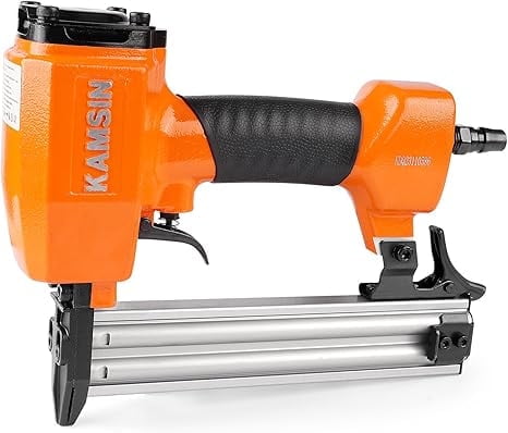 KAMSIN F30 18 Gauge Pneumatic Brad Nailer, Air Power Brad Nailer for Woodworking Furniture Cabinet